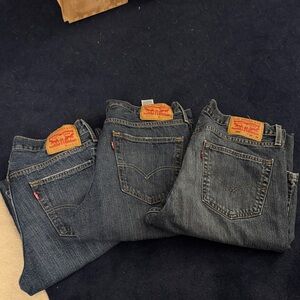 Levi’s 559 Jeans 3 pairs for price of 1 33X34